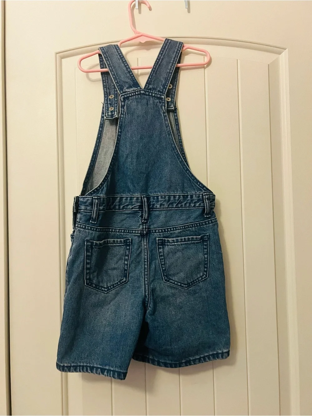 The Children's Place Blue Denim Overall Skirt